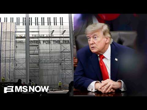Breaking News: Crews begin to remove Trump's name from the Kennedy Center