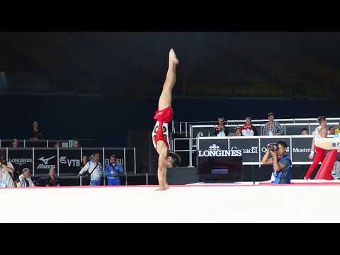 Kenzo Shirai, Japan - Floor - 2017 World Championships Podium Training