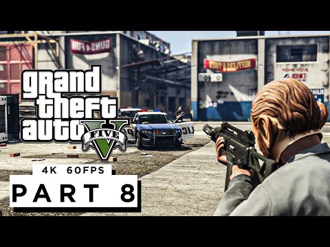 GRAND THEFT AUTO 5 PS5 ENHANCED Walkthrough Gameplay Part 8 - (4K 60FPS) - No Commentary
