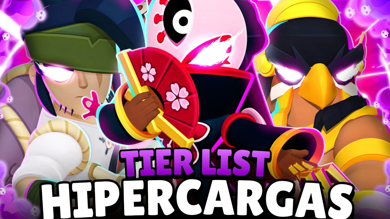 HIPER DO KENJI BROKEN! TOP 71 HIPERCARGAS! TODAS AS HIPERCARGAS DE PIOR Á MELHOR no BRAWL STARS!
