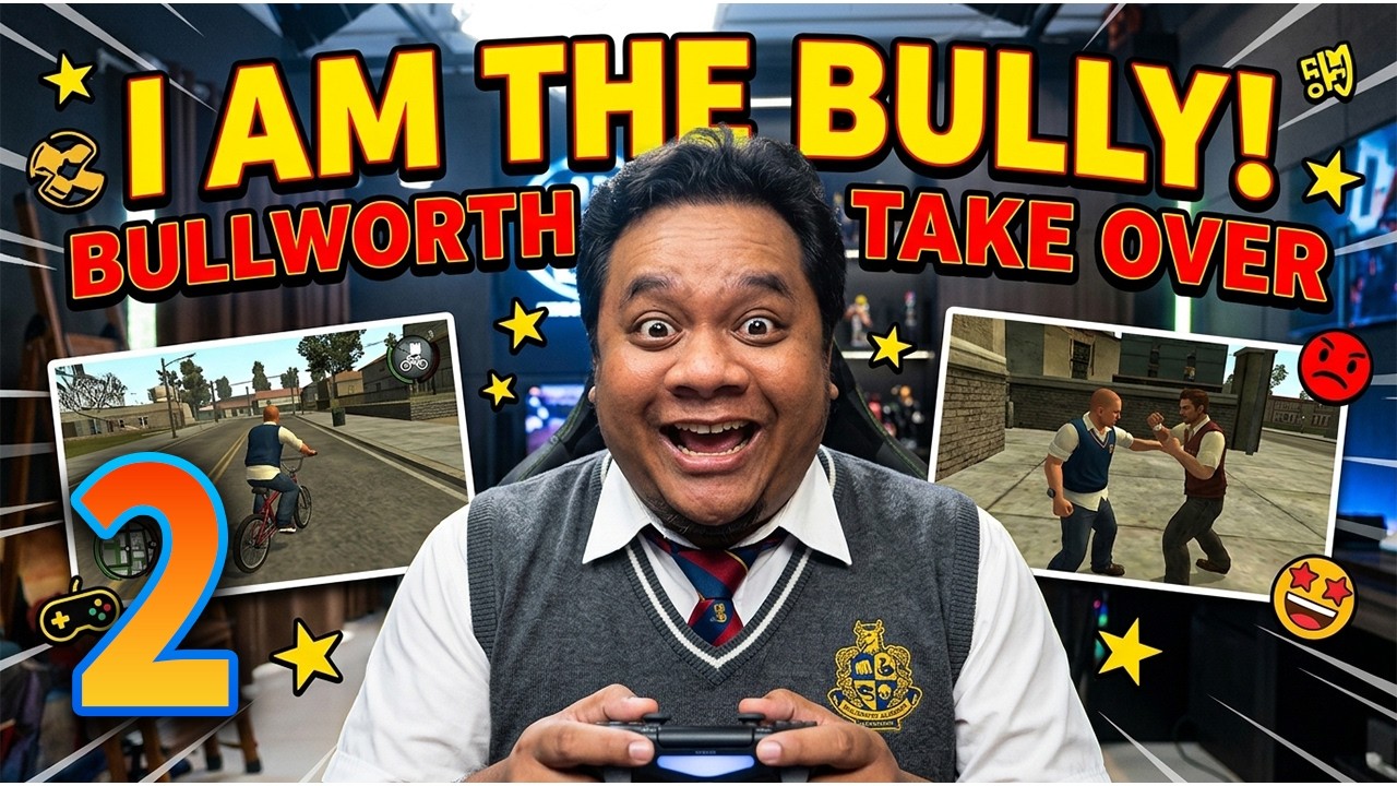 MINGGU ARTINYA SEKOLAH - BULLY (PS2) RAMADHAN EDITION (Part 2)