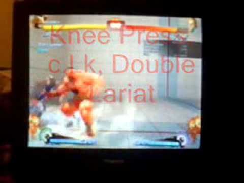 SSF4 Zangief Creative Combo Video: Lariats Rage has Awakened