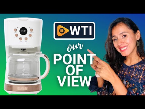 HADEN 75092 Heritage Innovative 12 Cup Capacity Programmable Vintage Retro Home Countertop Coffee Maker Machine with Glass Carafe - WTI product video review