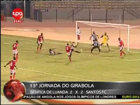 Benfica de Luanda - 2 vs Santos Futebol Clube - 2 (2012 - Estádio dos Coqueiros)