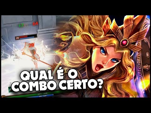 SMITE |  Guia básico de combos da ATHENA!