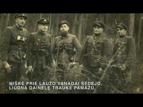 Miške prie laužo video | In The Forest By The Fire - song of the Lithuanian Forest Brothers