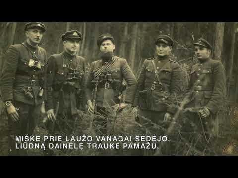 Miške prie laužo video | In The Forest By The Fire - song of the Lithuanian Forest Brothers