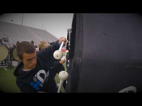 Hebron High School Drumline 2018 Bass Cam - RENEGADE