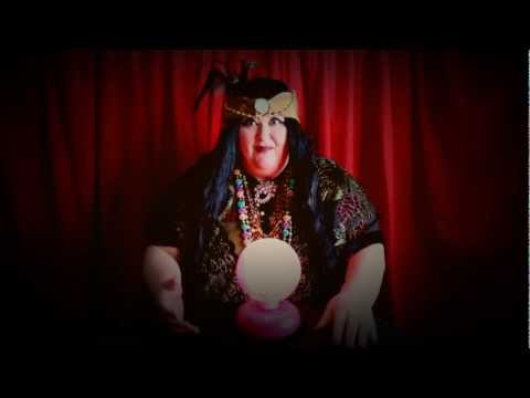 Gypsy fortune teller gives you a psychic reading prediction