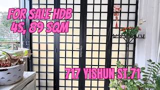 For Sale HDB 4S @ 717 Yishun St.71