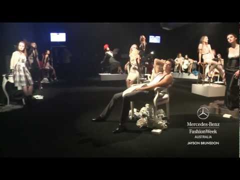JAYSON BRUNSDON - MERCEDES-BENZ FASHION WEEK AUSTRALIA SPRING SUMMER 2012/13 COLLECTIONS