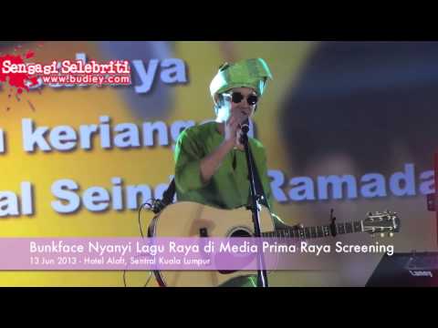 Bunkface Nyanyi Lagu Raya di Media Prima Raya Screening