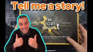 Unboxing and First Look Review of The Story Engine by Peter Chiykowski