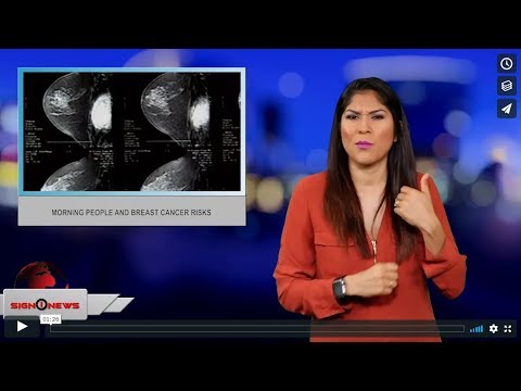 Morning people and breast cancer risks  (ASL - 7.6.19)