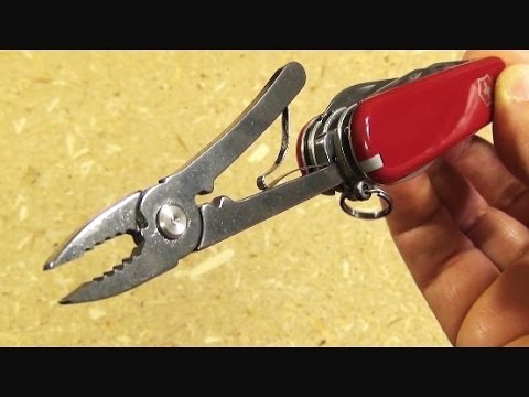 Victorinox Deluxe Tinker Swiss Army Knife Video