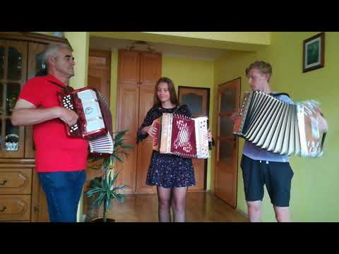 Heligónka Poliakovci + Starký Ondrej :) - Na hodoch muzika vyhrávala