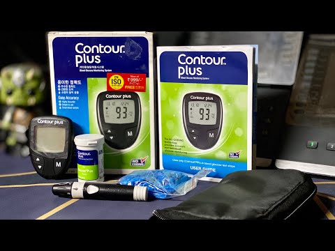 Glucometer Asensia Contour Plus with 25 Strips by Eye Vision Enterprises