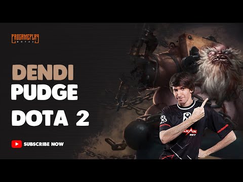 Dendi Pudge Offlane Dota 2 | Ranked Match | Gameplay