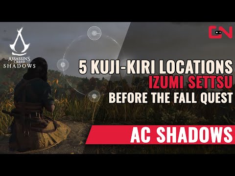 All 5 Kuji-Kiri Locations in Settsu and How to Solve Them - Before the Fall AC Shadows