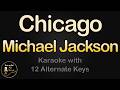 Michael Jackson Chicago Karaoke Instrumental Lower Higher Female Original Key