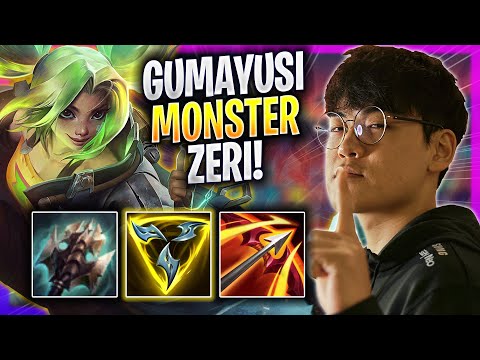GUMAYUSI IS A MONSTER WITH ZERI! - T1 Gumayusi Plays Zeri ADC vs Draven! | Season 2023