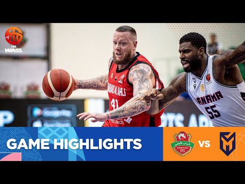 FIBA WASL 23/24 West Asia League | SHABAB AL AHLI VS MANAMA | GAME HIGHLIGHTS