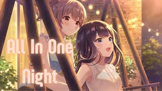 Nightcore - All In One Night (Cheryl)