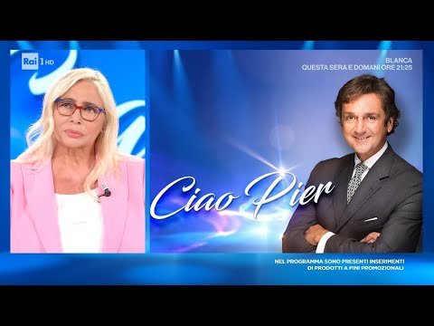 Mara Venier ricorda commossa Pier Francesco Forleo - Domenica In 11/06/2023