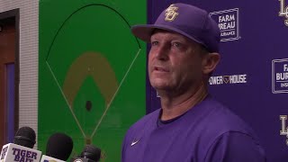 LSU Jay Johnson, Pearson walkoff WIN over Auburn postgame