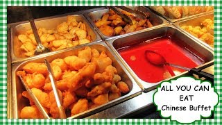 HUGE All You Can Eat CHINESE Buffet ~ See All the Chinese Buffet Food!