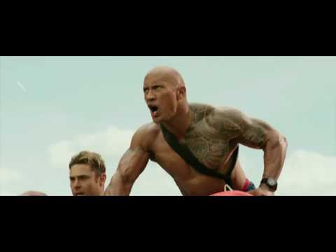 Rescued from fire - Baywatch movie