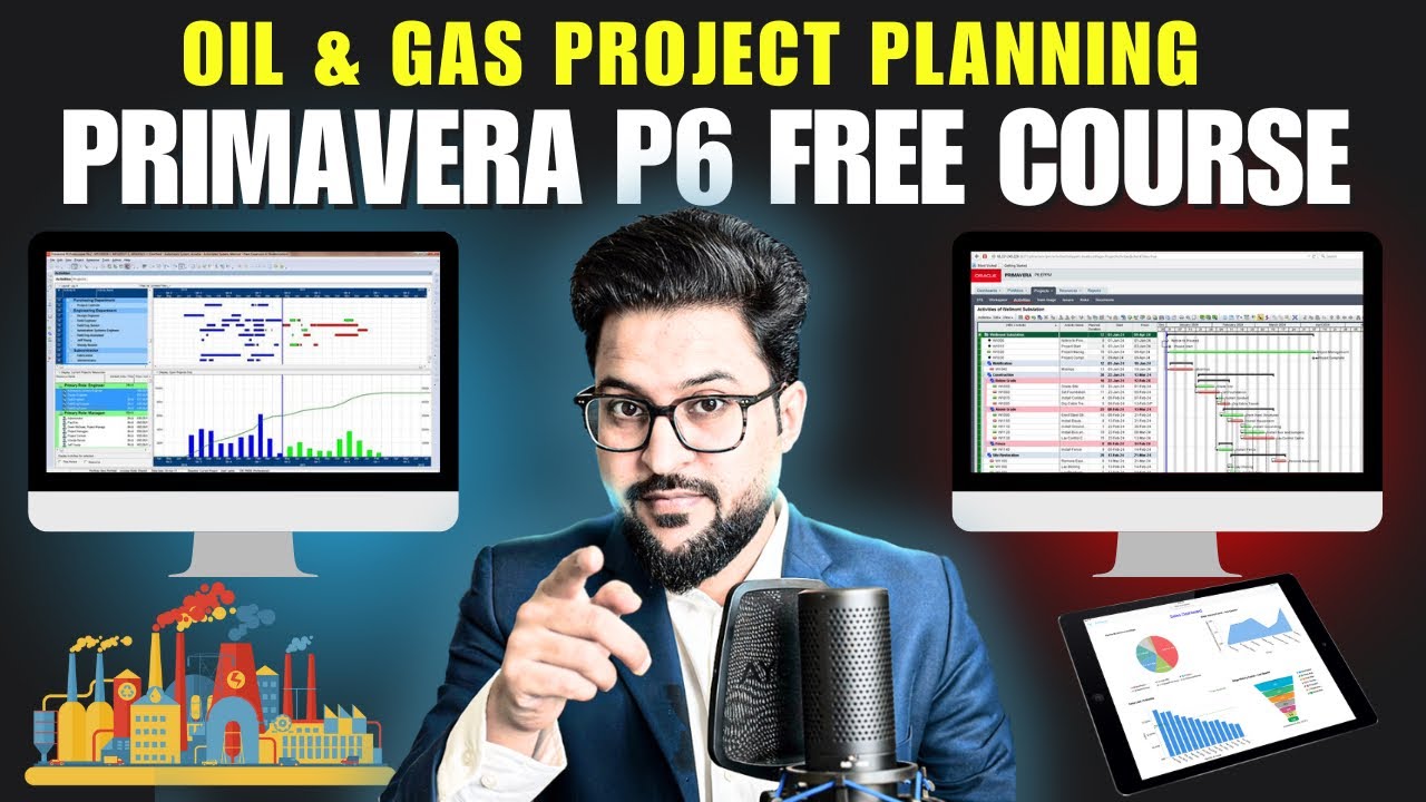 Free Primavera p6 Training for Oil and Gas Project in 2 Hours | #primaverap6 #engineers