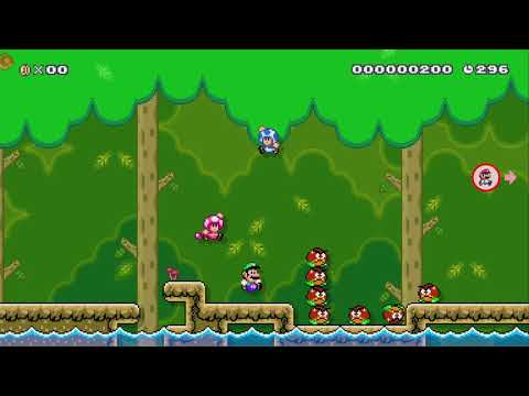 Online Versus ~ 001 by Antonio197 - Super Mario Maker 2 - No Commentary 1bu