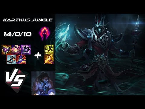 JUNGLE Karthus vs Sylas - EU Challenger Patch 25.23