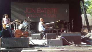 "Express Yourself" Jon Bastiste & Stay Human @ Summerstage Central Park,NYC 6-29-2014