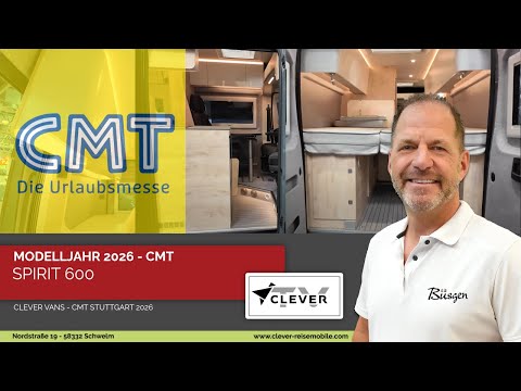 CMT 2026 - Clever Spirit 600 - Exclusive brand of the Pössl Group presents longitudinal beds at 6...