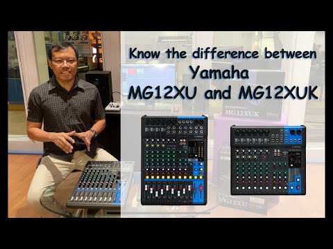 Yamaha MG12XUK Audio Mixer