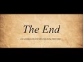 The End An American International Picture 1961 Treasure Hunt Adventure Closing Variant