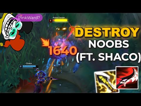 How to DOMINATE as SHACO in 2023 (The ULTIMATE CHEESE Guide) #Season13 #2023