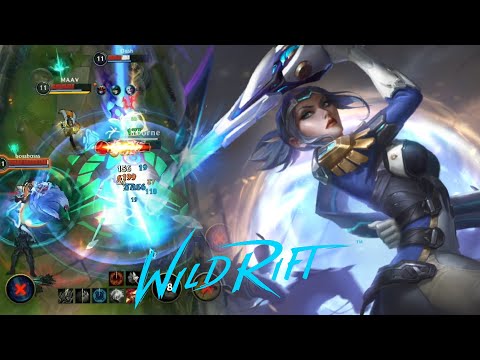 PULSEFIRE FIORA GAMEPLAY | NEW SKIN (BROKEN Build & Runes) - Wild Rift