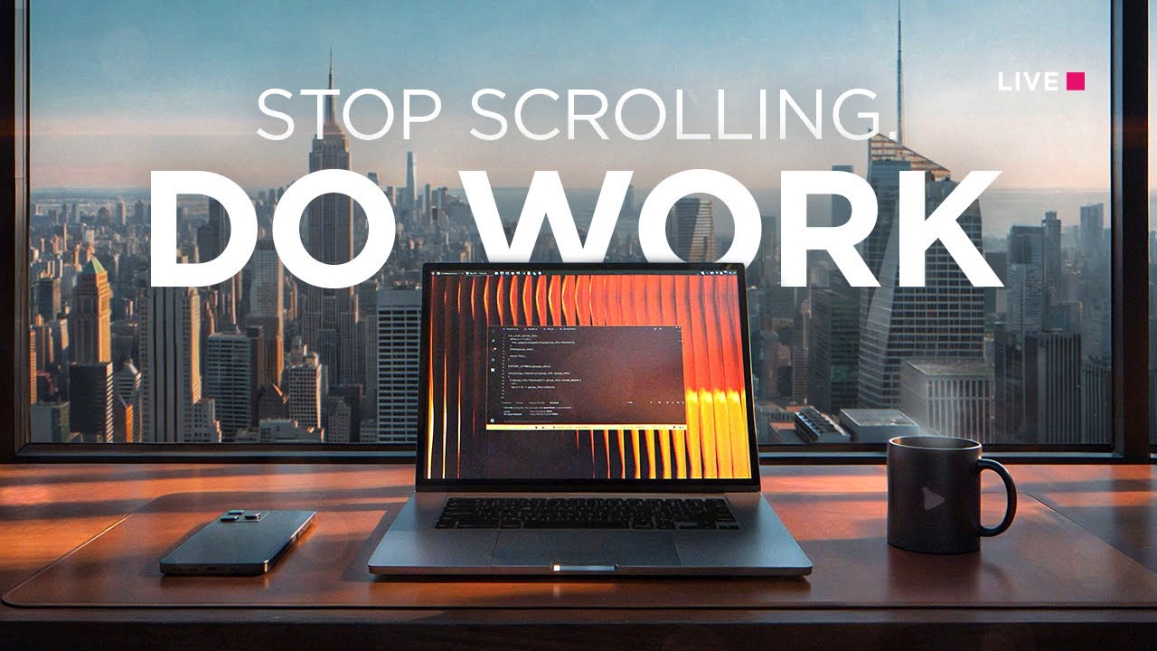 24/7 CEO MODE Live | Deep Focus Music for Coding, Work & Extreme Productivity