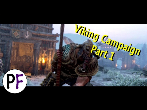 FOR HONOR Viking Campaign Walkthrough Gameplay Part 1