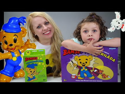 Bamse - Trollerilåda | Trolla med Bamse | Sofie och Melody Trollar | Lek och lär