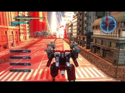 EDF 5 DLC 1-10 Air Raider Inferno Bomber attacks run Engage Aliens 2 ( Earth Defense Force 5)