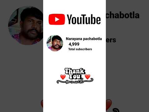 Happy 5000 subscribers ❤