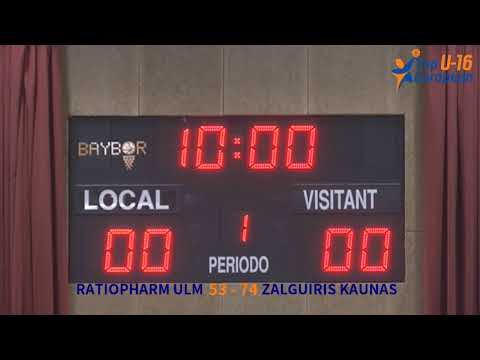 ULM vs ZALGUIRIS KAUNAS - TOP European U16 2019