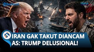 Iran Tak Takut Meski Diancam Diratakan oleh AS hingga Ejek Trump Delusional