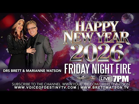 Dr. Brett & Marianne Watson! FRIDAY NIGHT LIVE!