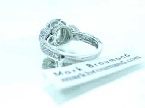 Mark Broumand- 3.41ct Cushion Cut Diamond Engagement Anniversary Ring- www.markbroumand.com