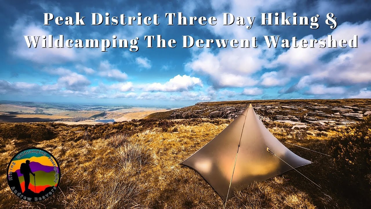 Peak District Three Day Hiking & Wildcamping The Derwent Watershed..MLD Cricket.